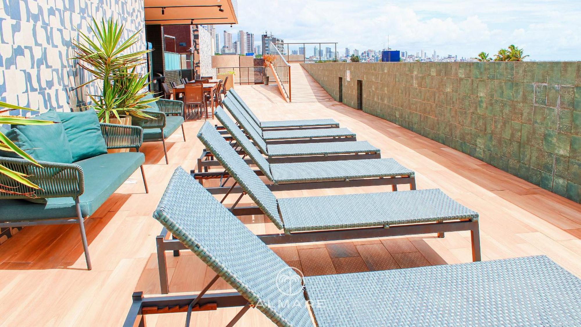 Apartamento Flat Fm20 Cabo Branco Premium - By Almare